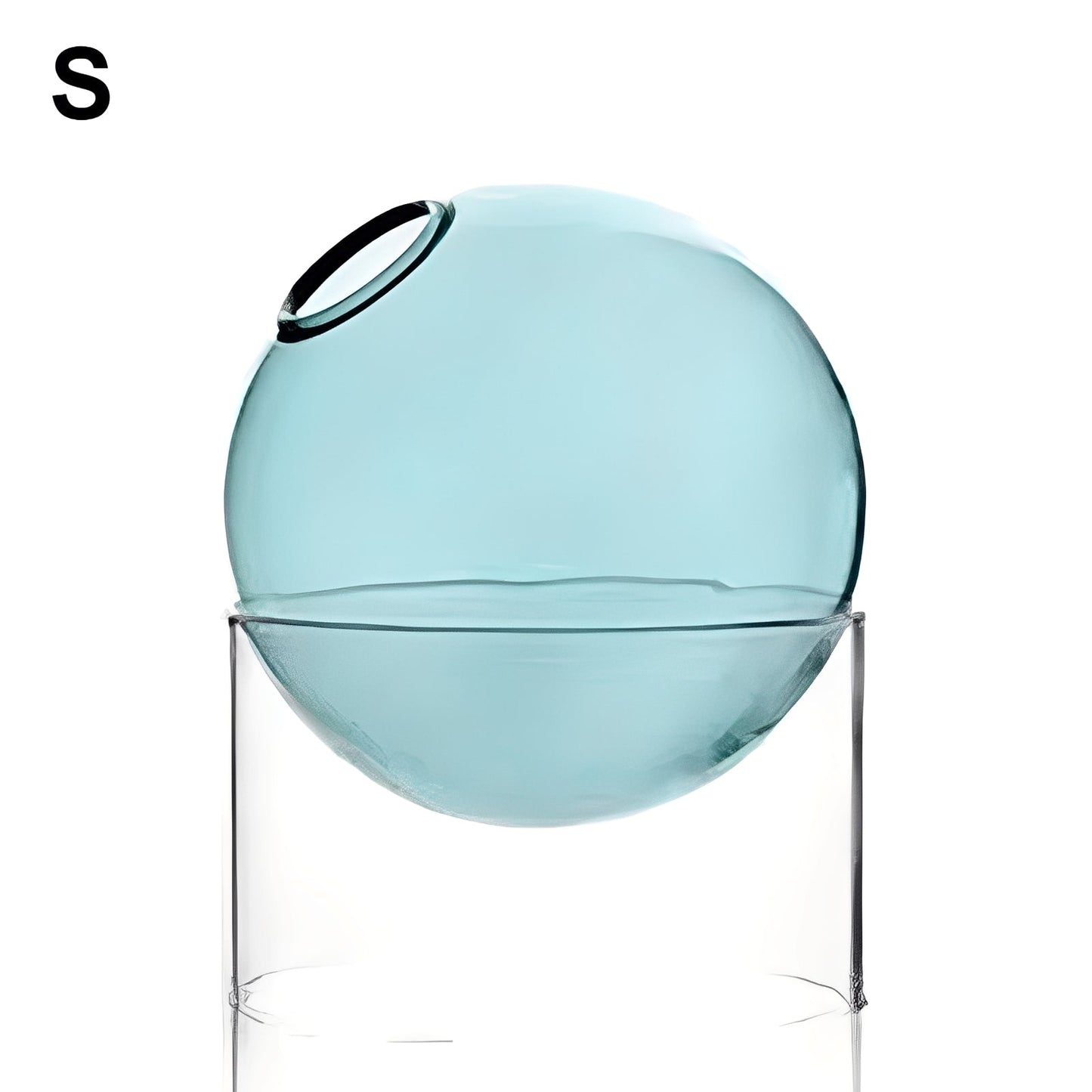 Amira – Farbige Glas Kugelvase Deko