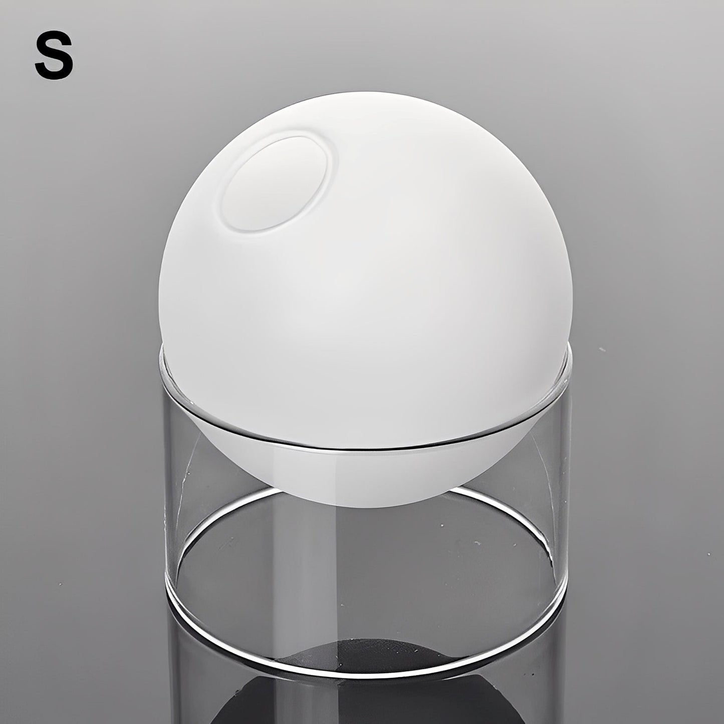 Amira – Farbige Glas Kugelvase Deko