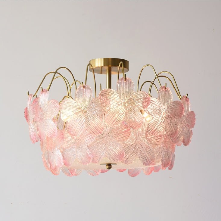 Yrsa – Vintage Glas-Kronleuchter