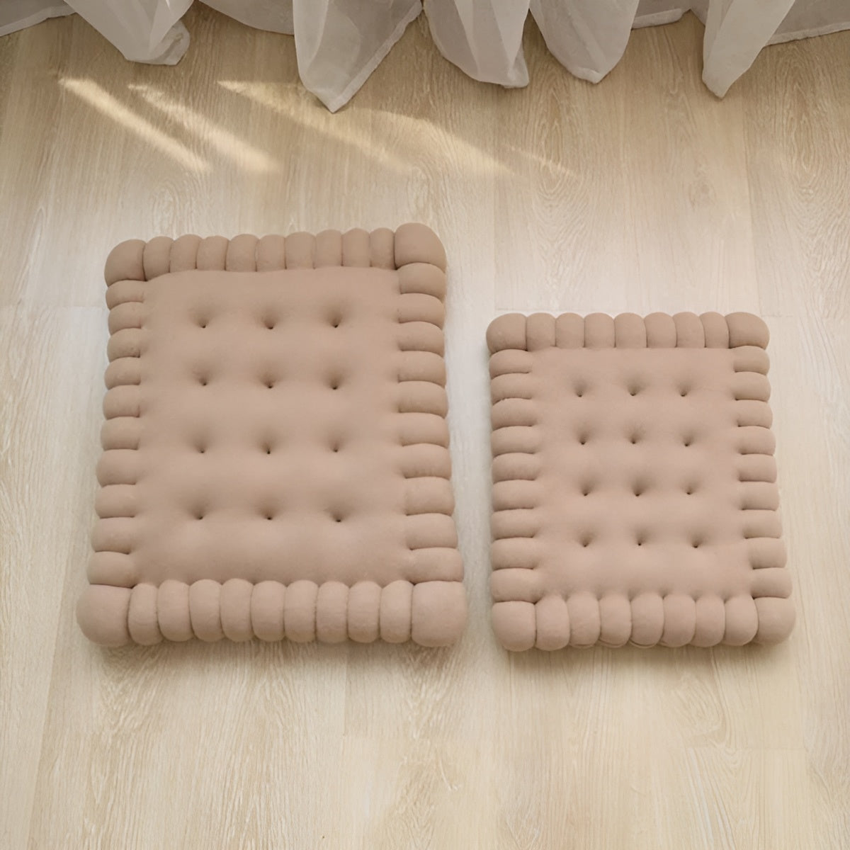 CushionCrave – Luxuriöses Keks-Kissen für dein Sofa