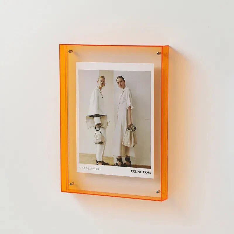 Clara – Durchsichtiger DIY-Fotorahmen aus Acryl