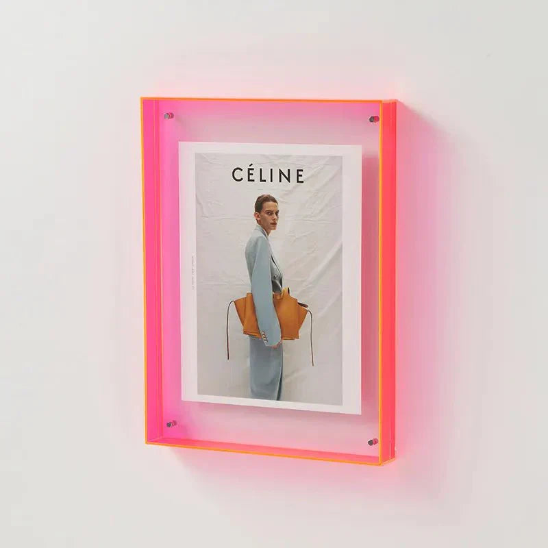 Clara – Durchsichtiger DIY-Fotorahmen aus Acryl