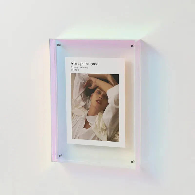 Clara – Durchsichtiger DIY-Fotorahmen aus Acryl