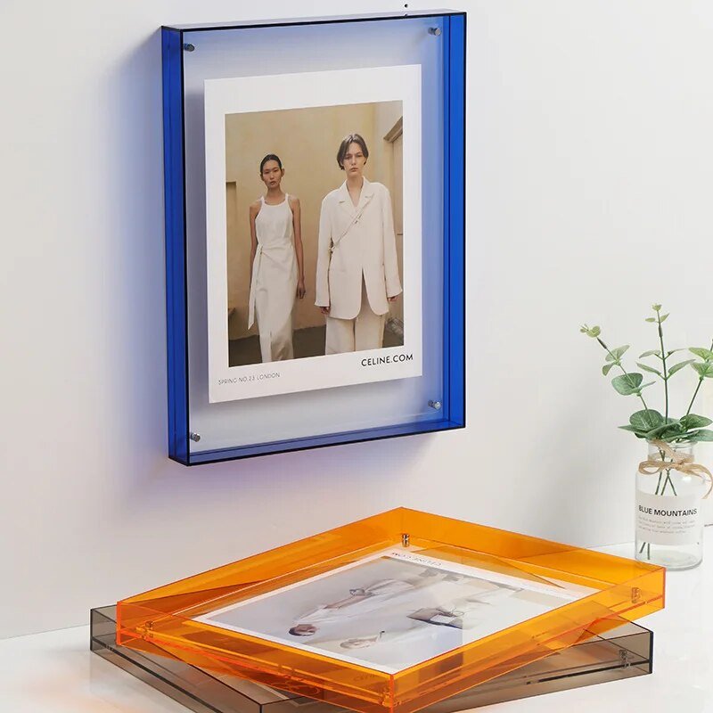 Clara – Durchsichtiger DIY-Fotorahmen aus Acryl