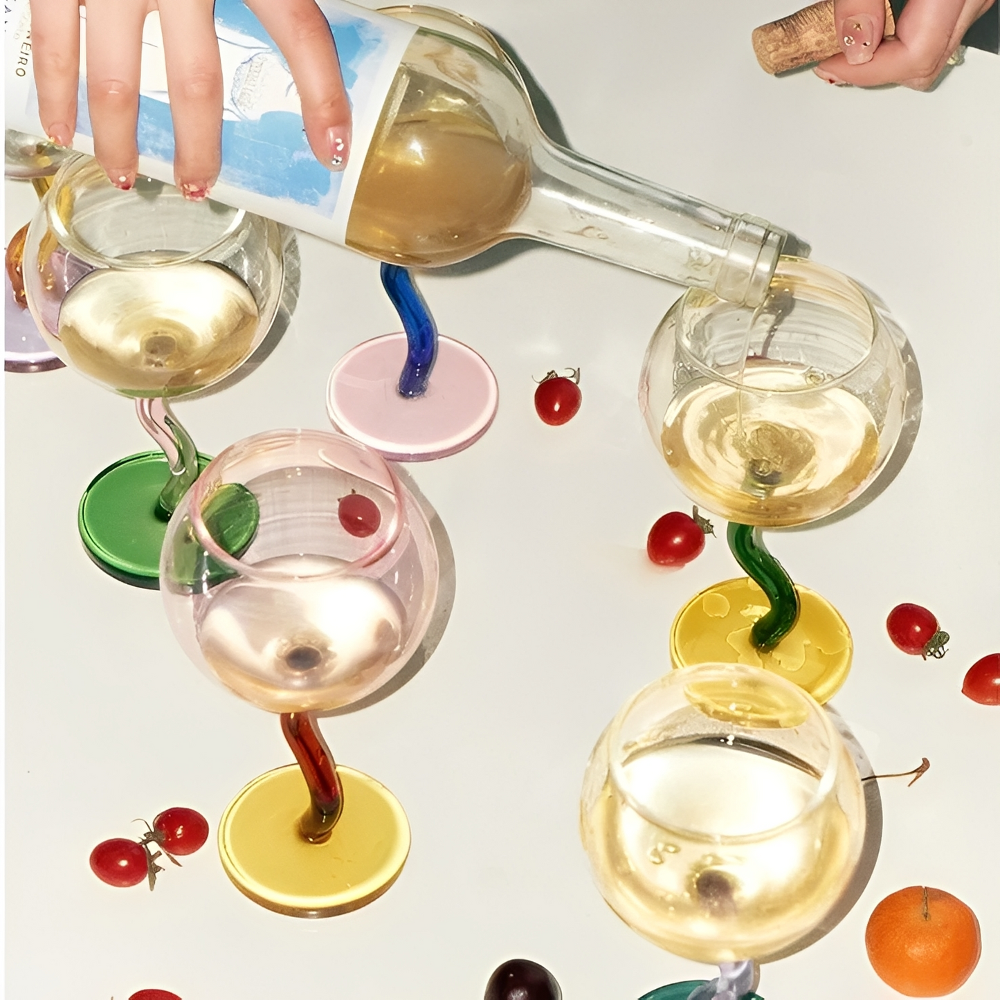 BellaCup – Handgemachter Blasen-Glaspokal