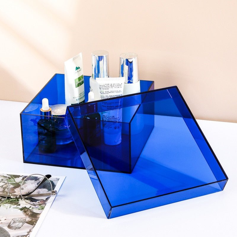 ColorPop – Bunte Acryl-Aufbewahrungsbox mit Deckel