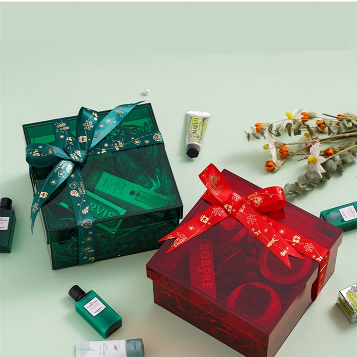 ColorPop – Bunte Acryl-Aufbewahrungsbox mit Deckel