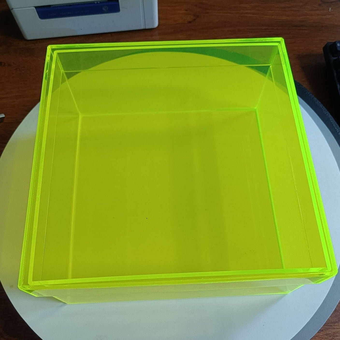 ColorPop – Bunte Acryl-Aufbewahrungsbox mit Deckel