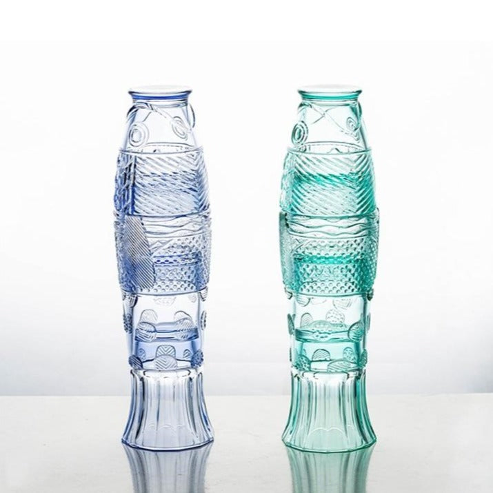 KoiGlass – Farbiges Trinkglas-Set in Koi-Fischform
