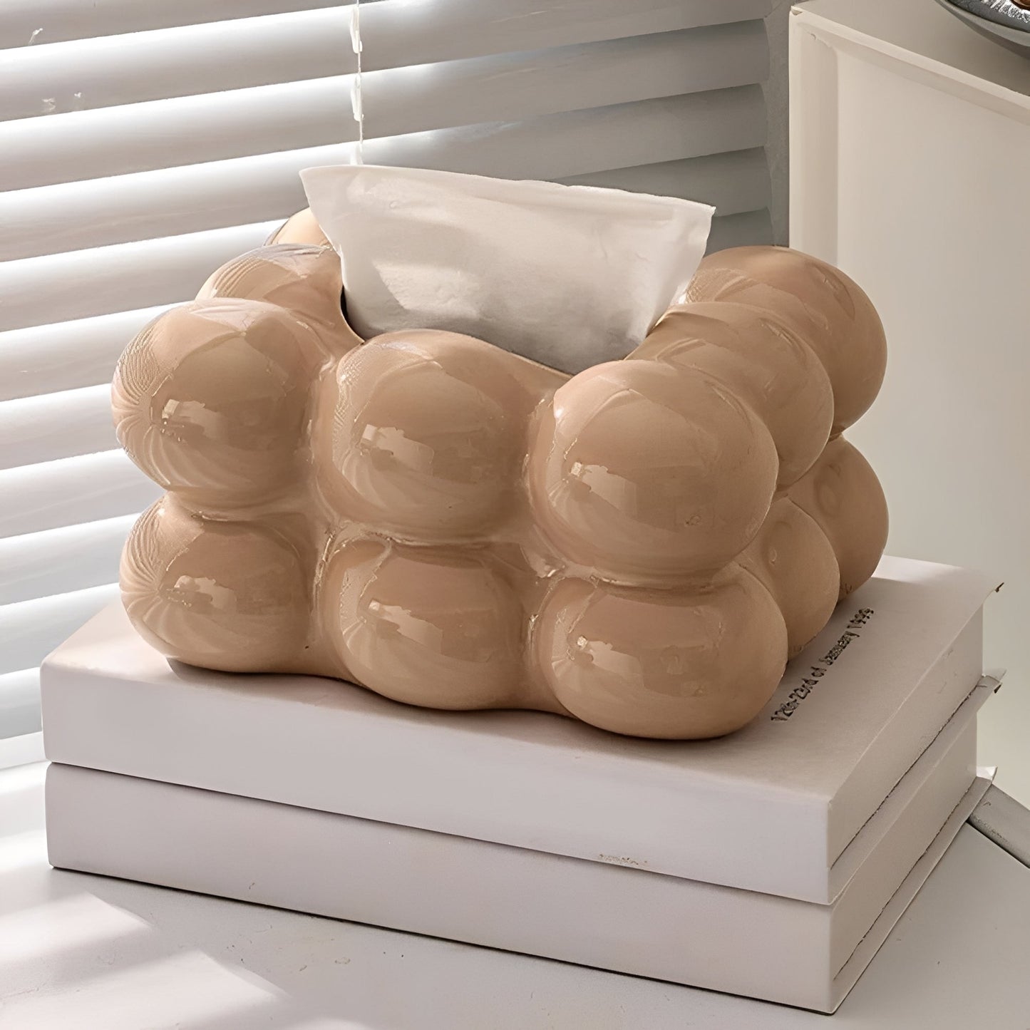 Reiko – Schicke Taschentuchbox aus Keramik