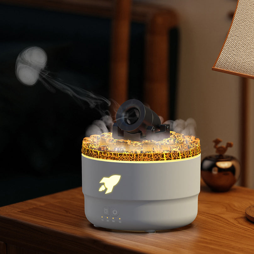 Veyra – Lava-Riss Aroma-Diffusor und Luftbefeuchter