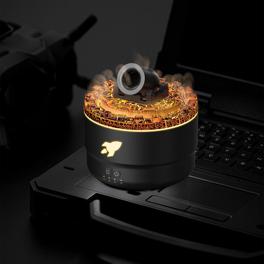 Veyra – Lava-Riss Aroma-Diffusor und Luftbefeuchter
