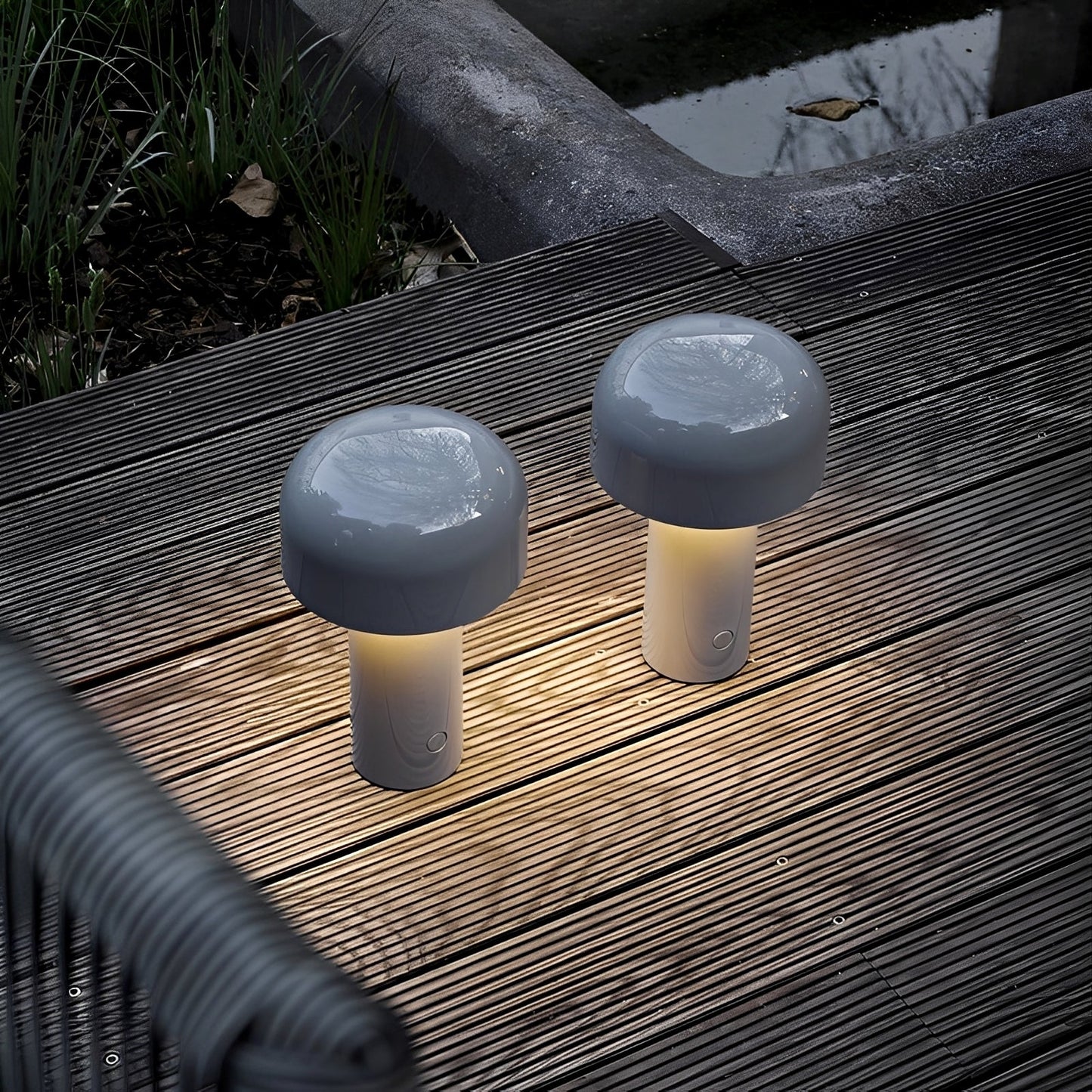Ayla – LED-Pilz-Lampe für den Tisch
