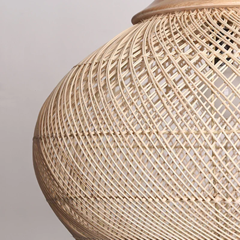 Yuji – Boho Rattan Hängelampe
