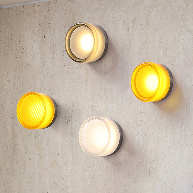 Lukas – Designer Dimple Wandlampe