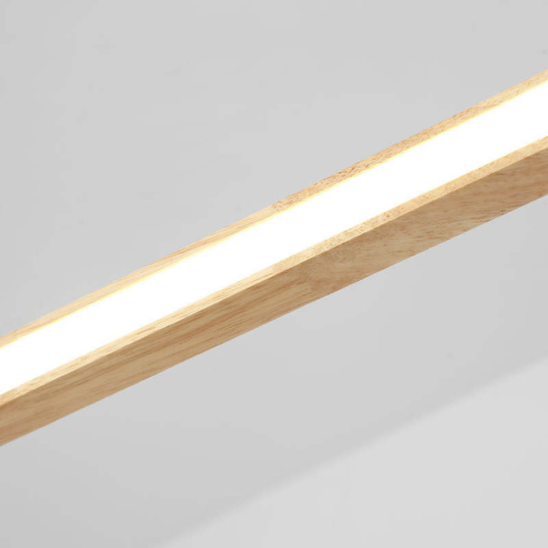 NordicBeam – Moderne LED-Pendelleuchte aus Holz und Metall