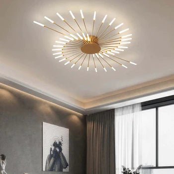 FireGlow – Deckenlampe mit funkelndem Feuerwerk-Design