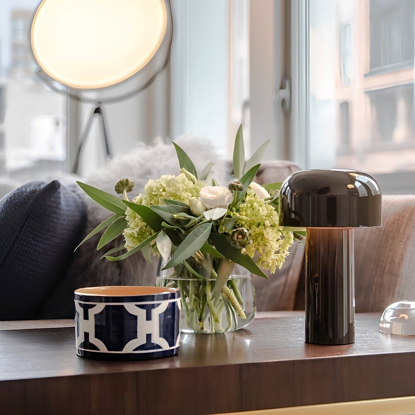 Ayla – LED-Pilz-Lampe für den Tisch