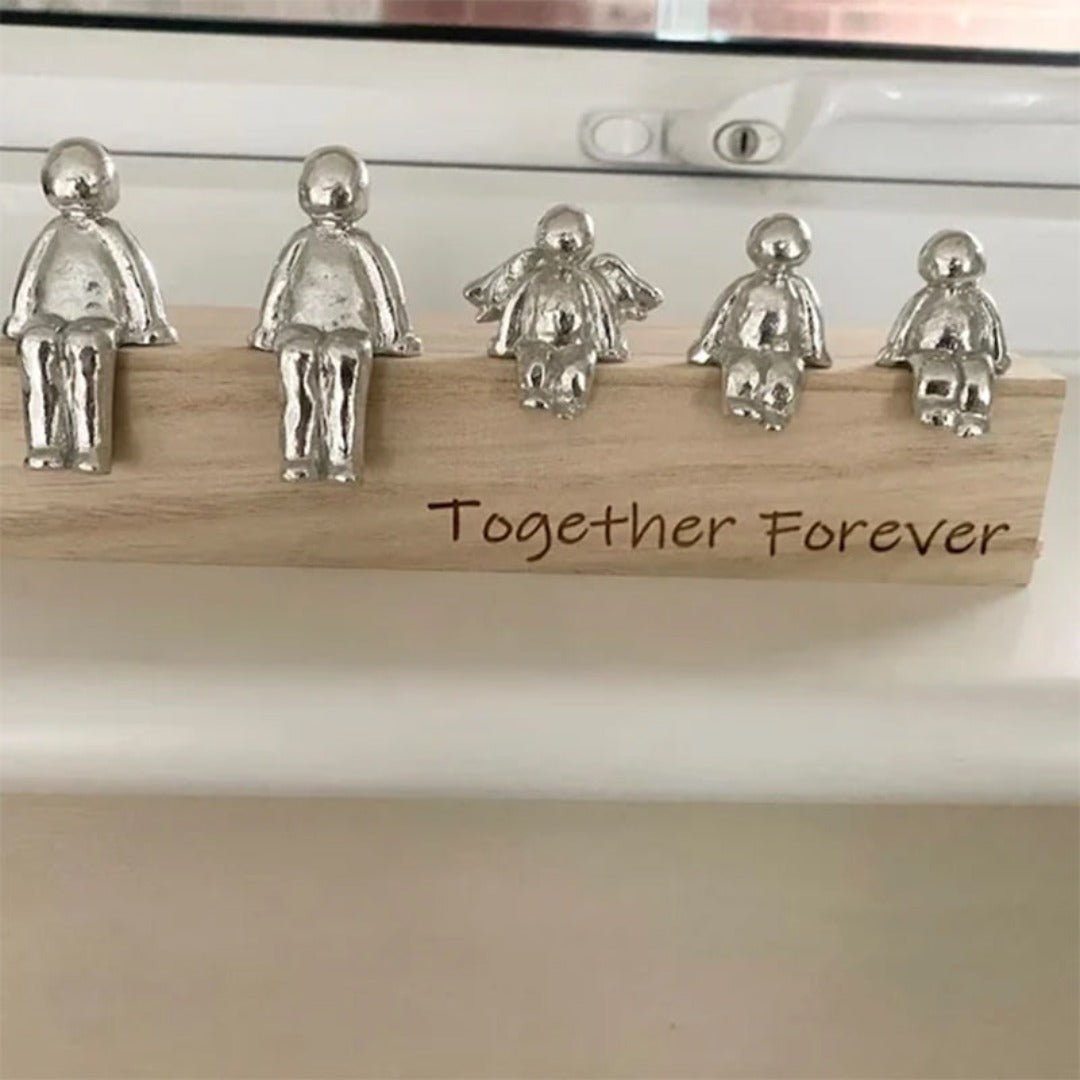 Skulptur Unendliches Familienband