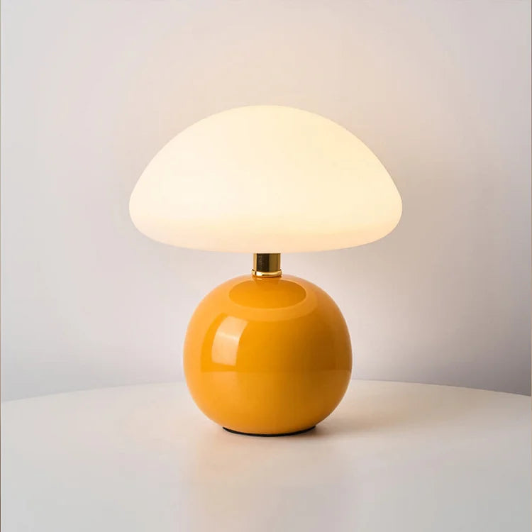 Signe – Französische Creme Pilz Lampe
