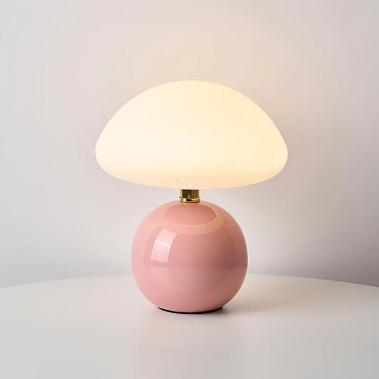 Signe – Französische Creme Pilz Lampe