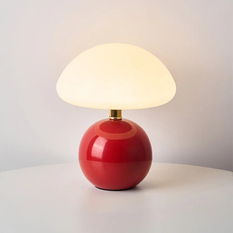 Signe – Französische Creme Pilz Lampe