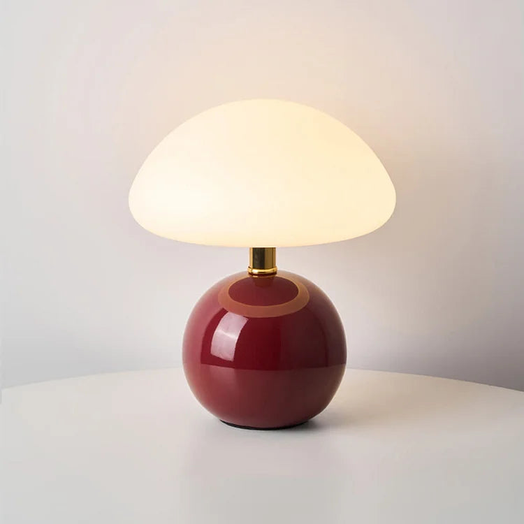 Signe – Französische Creme Pilz Lampe