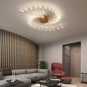 FireGlow – Deckenlampe mit funkelndem Feuerwerk-Design
