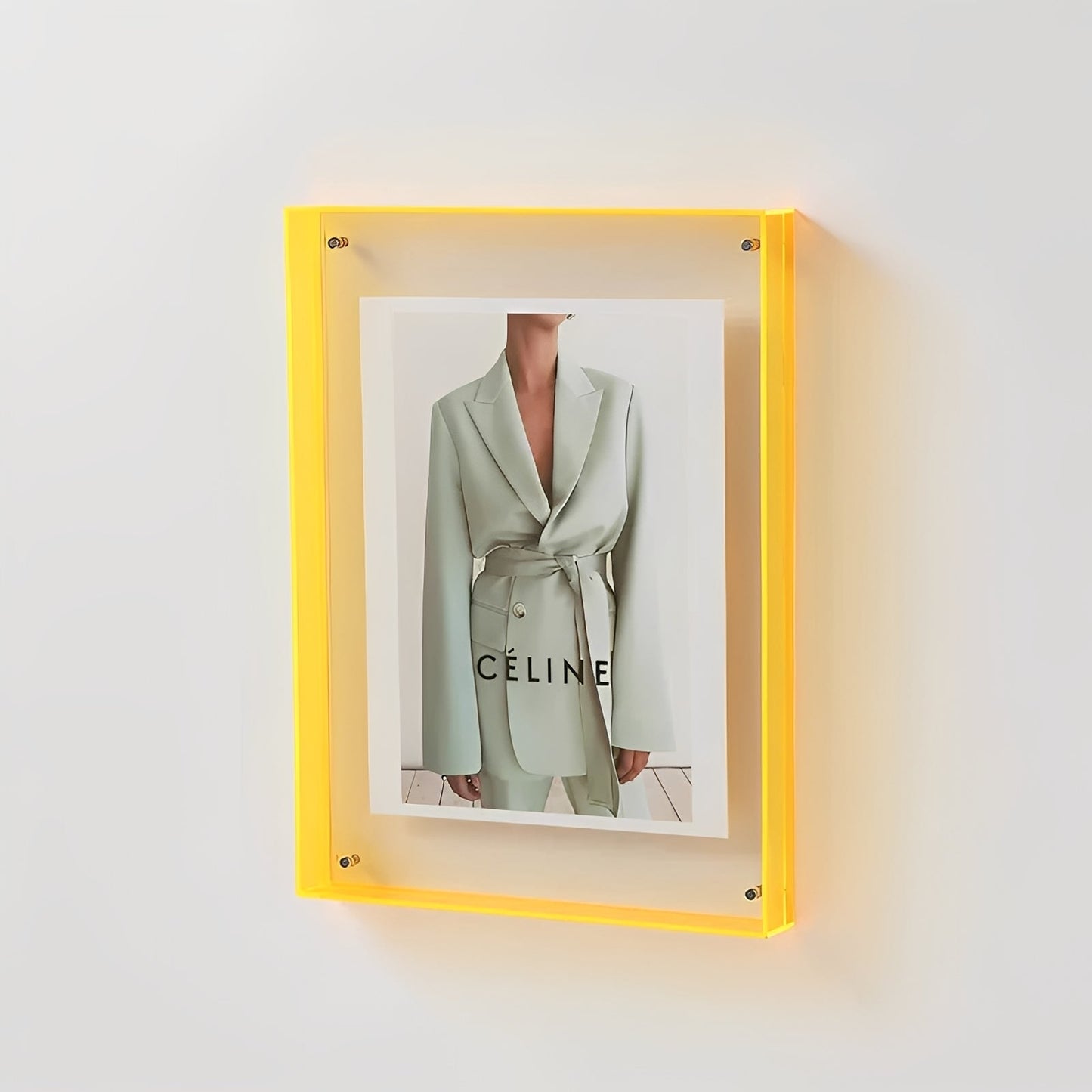 Clara – Durchsichtiger DIY-Bilderrahmen aus Acryl