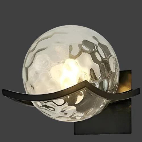 Nolan – Moderne LED-Wandlampe aus Glas