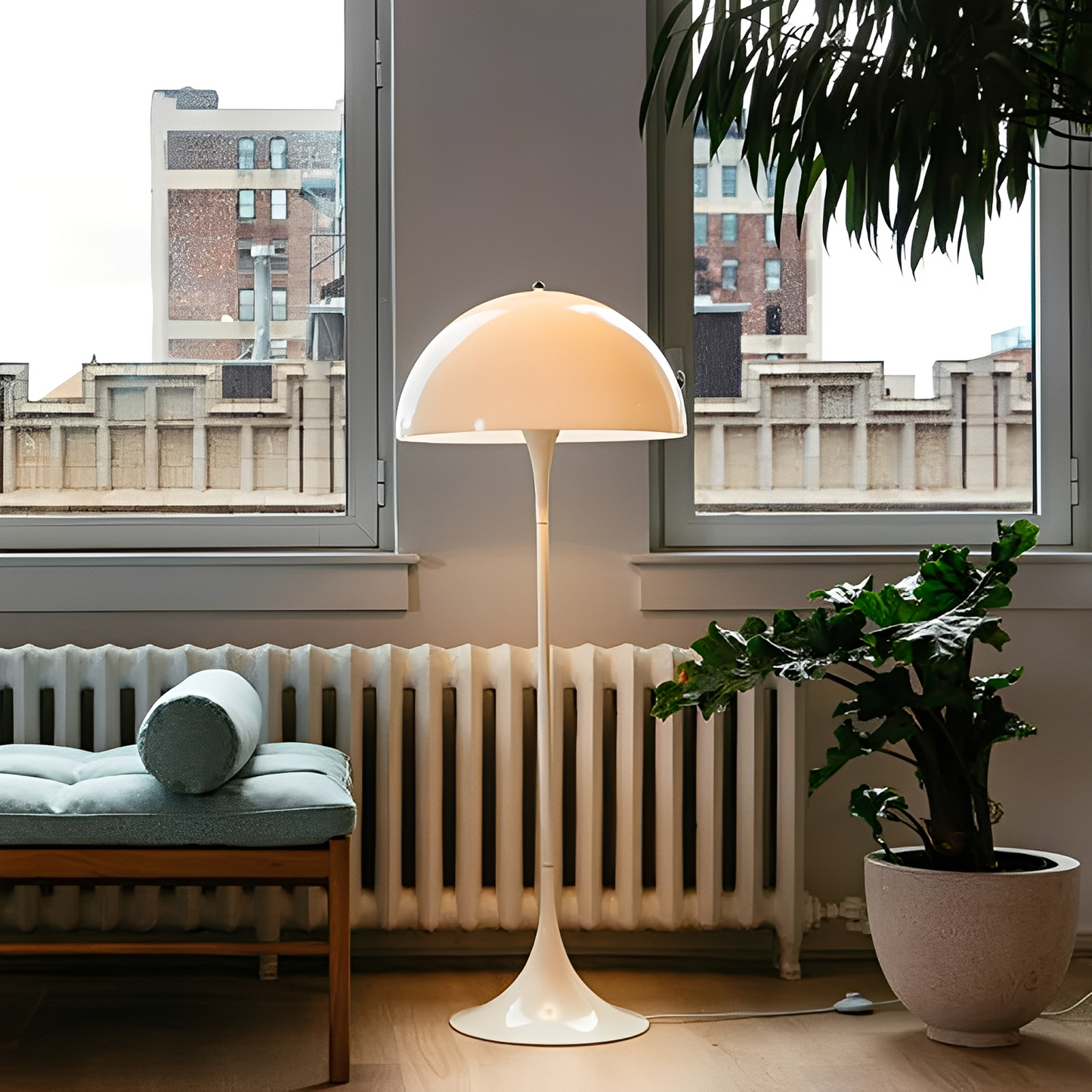 Cora – Skandinavische Pilz-Stehlampe