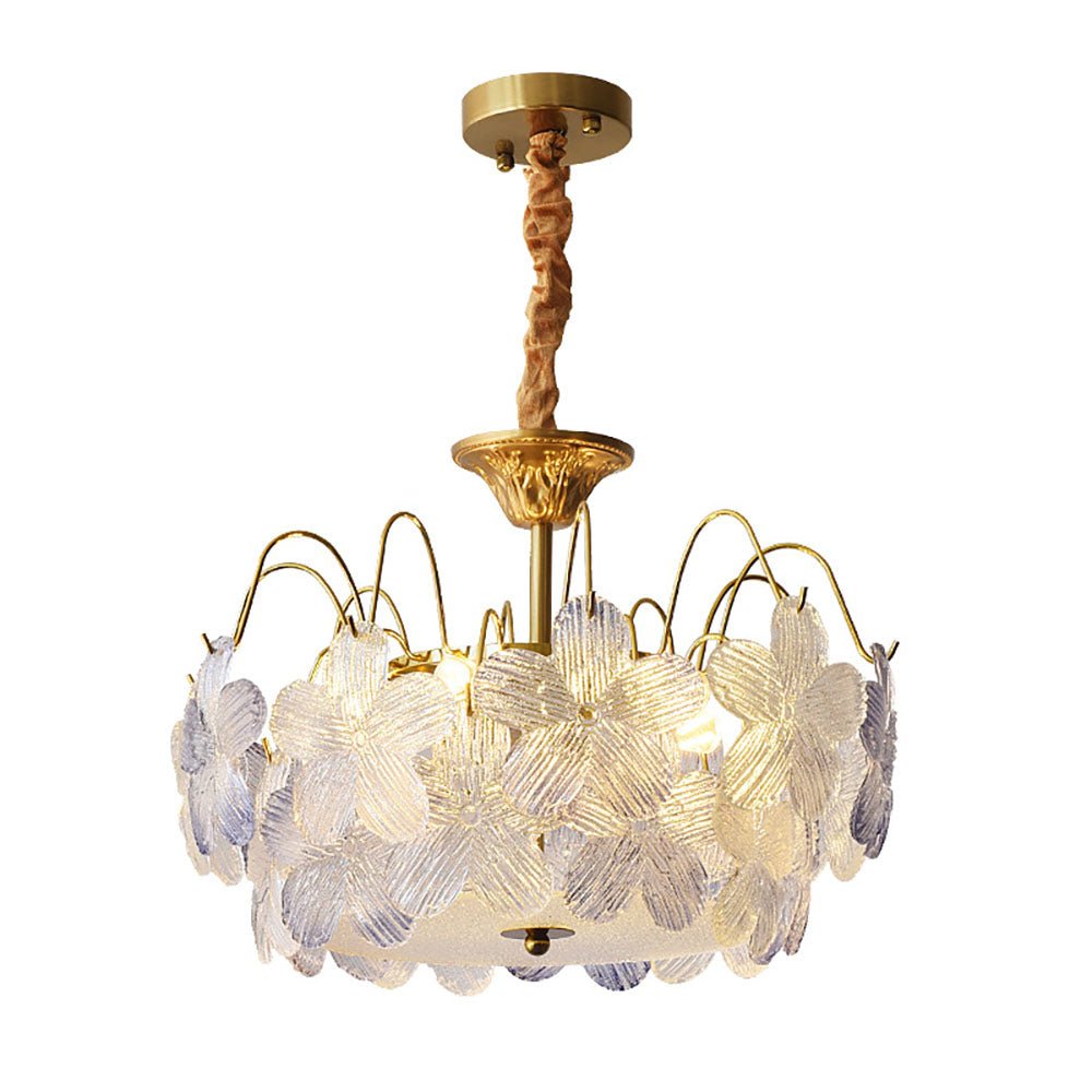 Yrsa – Vintage Glas-Kronleuchter
