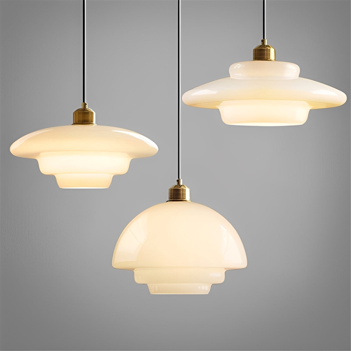 Lucine – Schlichter Kronleuchter aus Glas