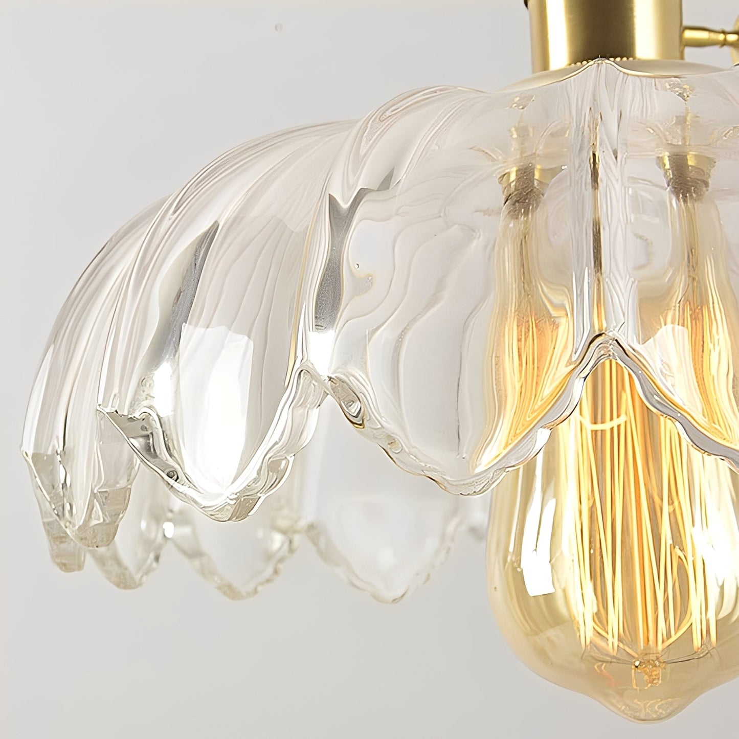 Alaric – Café-Lampe aus Messing und Glas