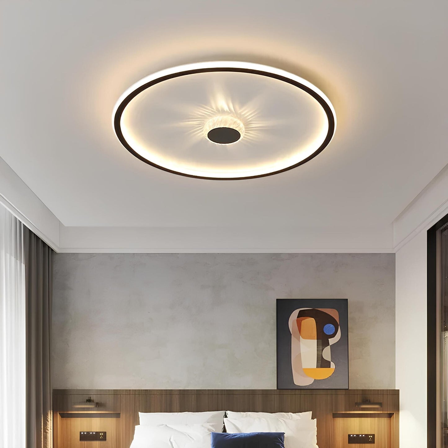 Skylure – LED-Deckenlampe im Design mit Fernbedienung
