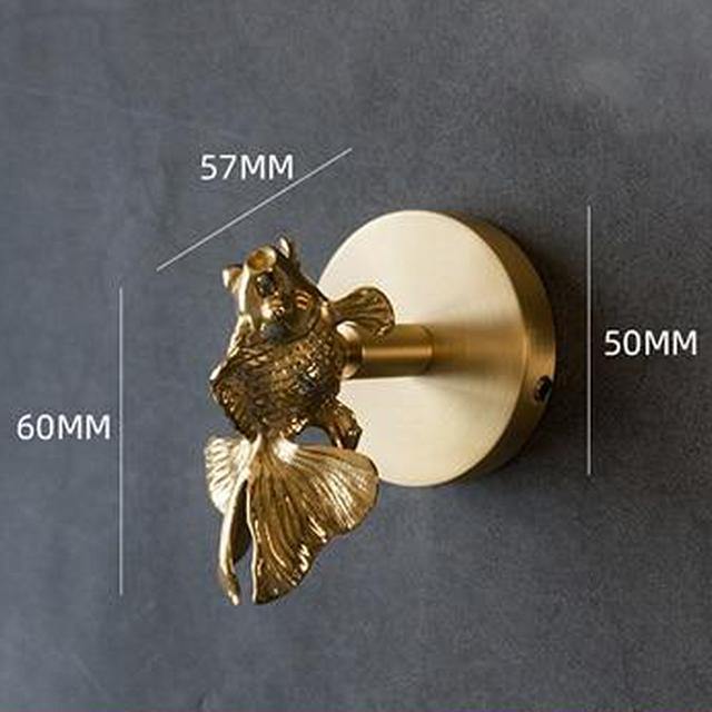 BrassWild – Messing-Wandhaken in Tierform für dekorative Akzente