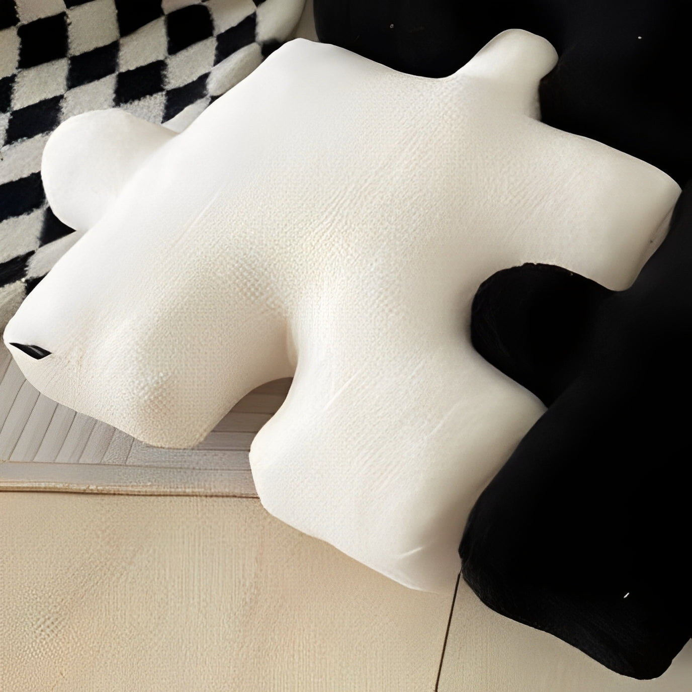 PuzzlePlush – Kreatives Schmusekissen im Puzzle-Stück-Design