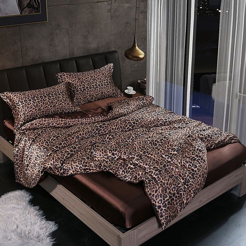 Nordic Dream - 4 Stück Superweiches Luxusseide Bettwäsche Set