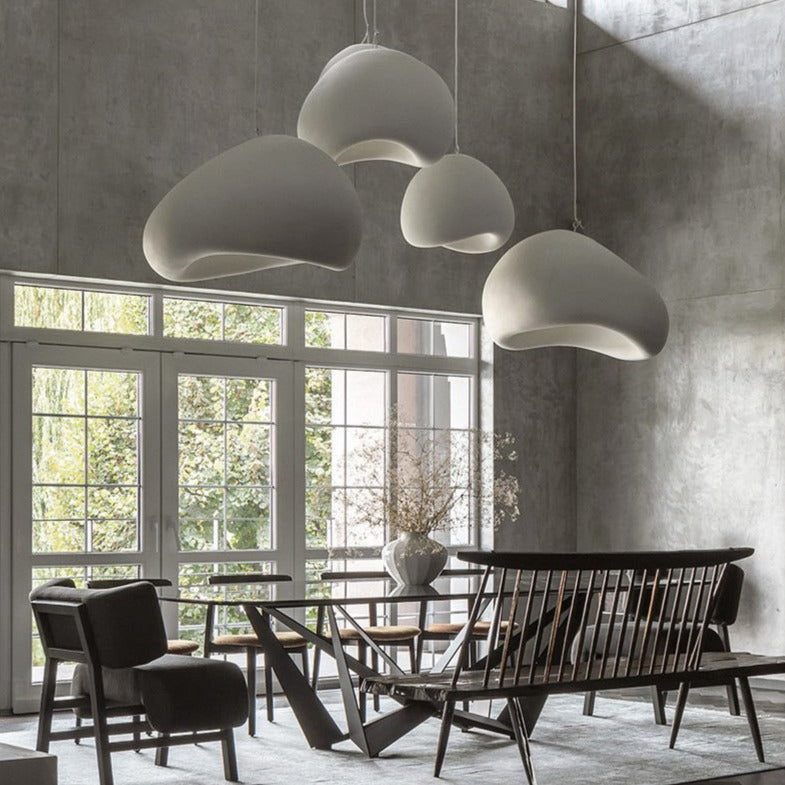 ZenForm – Minimalistische Hängelampe im zeitlosen Wabi-Sabi Design