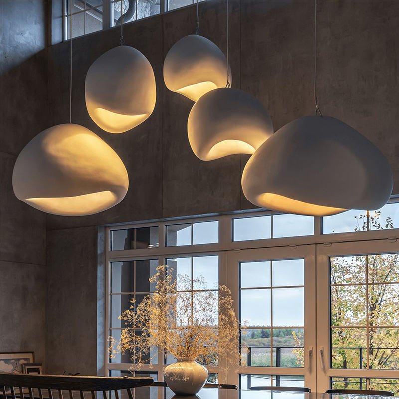 ZenForm – Minimalistische Hängelampe im zeitlosen Wabi-Sabi Design