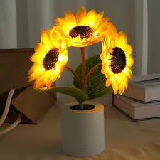 Solvyn – Schimmernde Sonnenblumenlampe