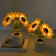 Solvyn – Schimmernde Sonnenblumenlampe