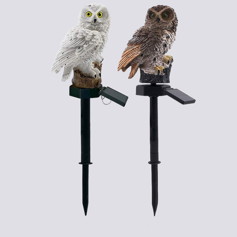 Lumo – Solarbetriebene Eulenlampe für Garten & Terrasse