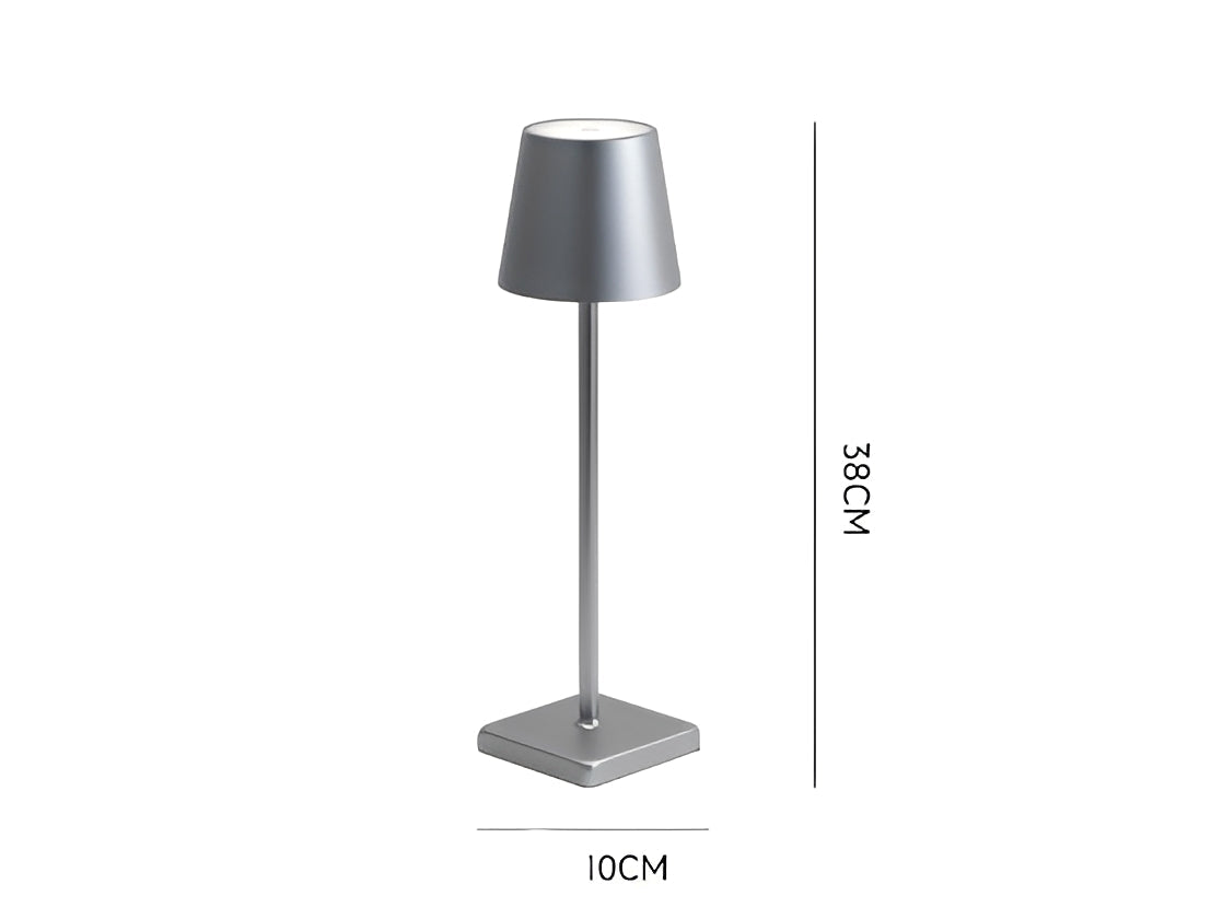 Isla – Wiederaufladbare Aluminium LED Tischleuchte