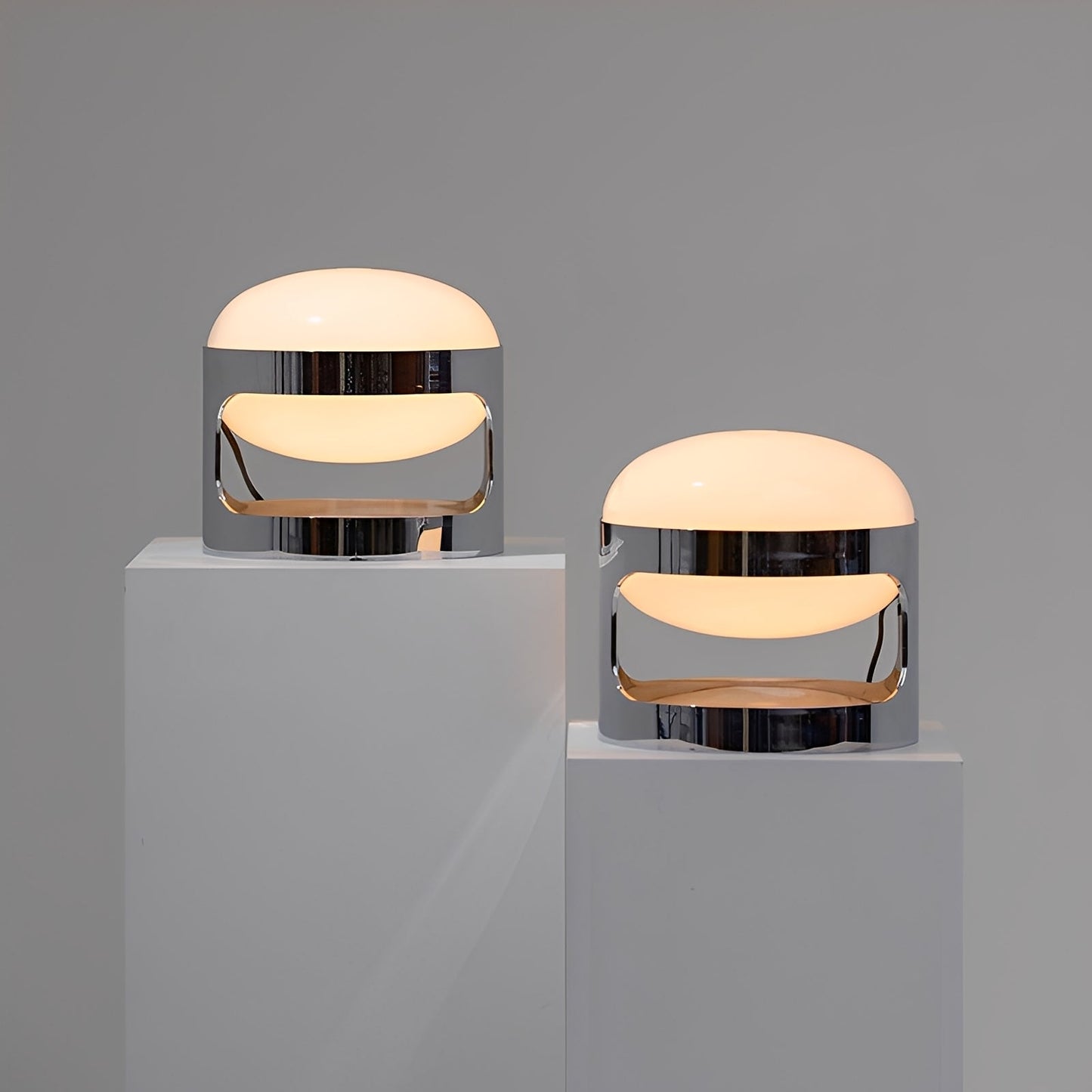 Lior – Edelstahl-Tischlampe im modernen Luxusdesign