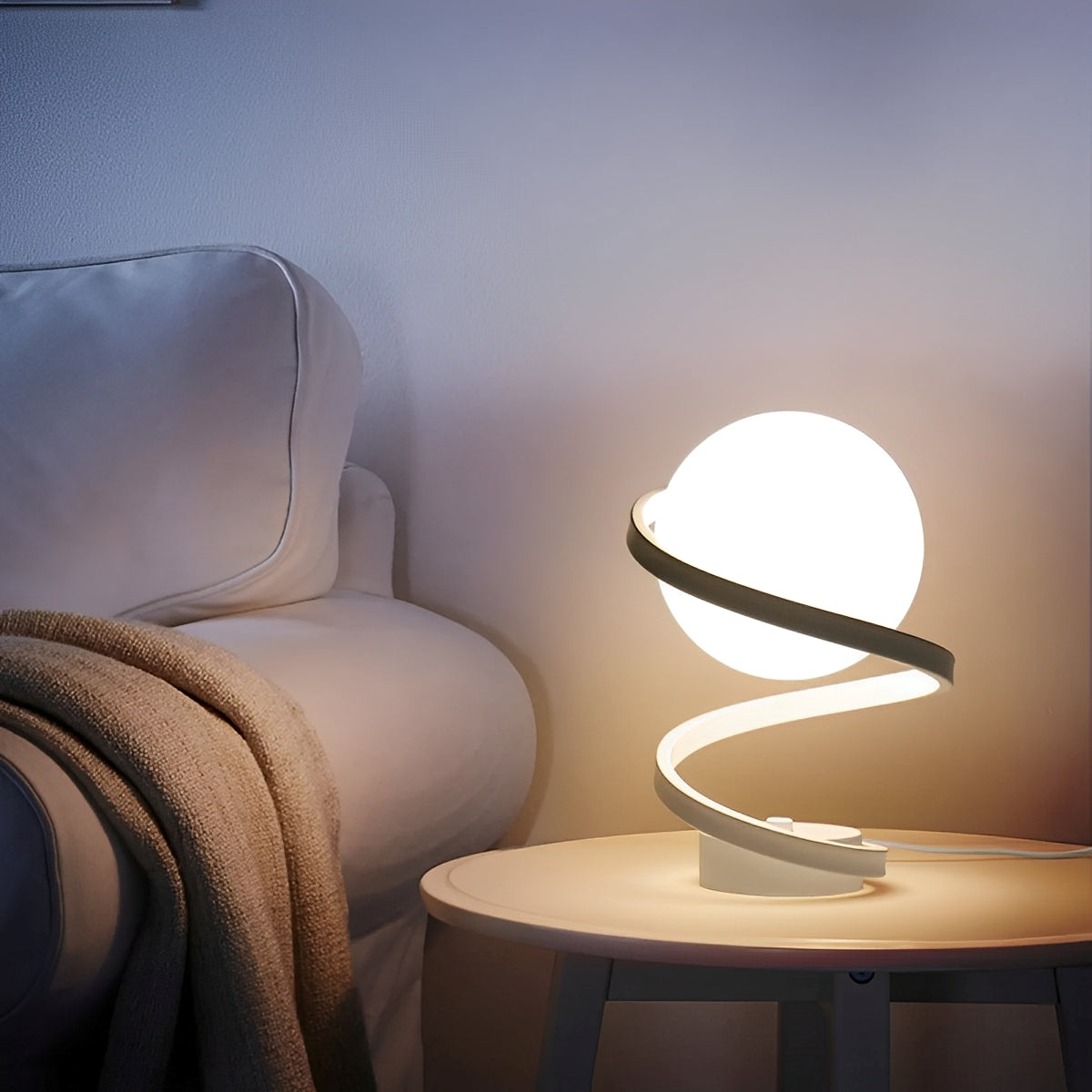 Veluna – Schicke LED-Tischlampe im Retro-Design für stilvolle Lichtmomente