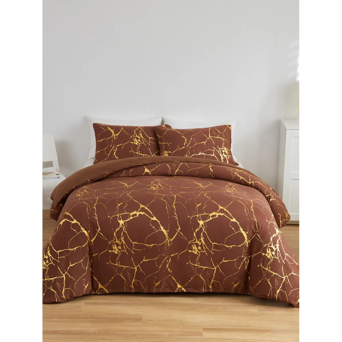 Serena – Weiches Satin-Bettwäsche-Set für luxuriösen Schlaf