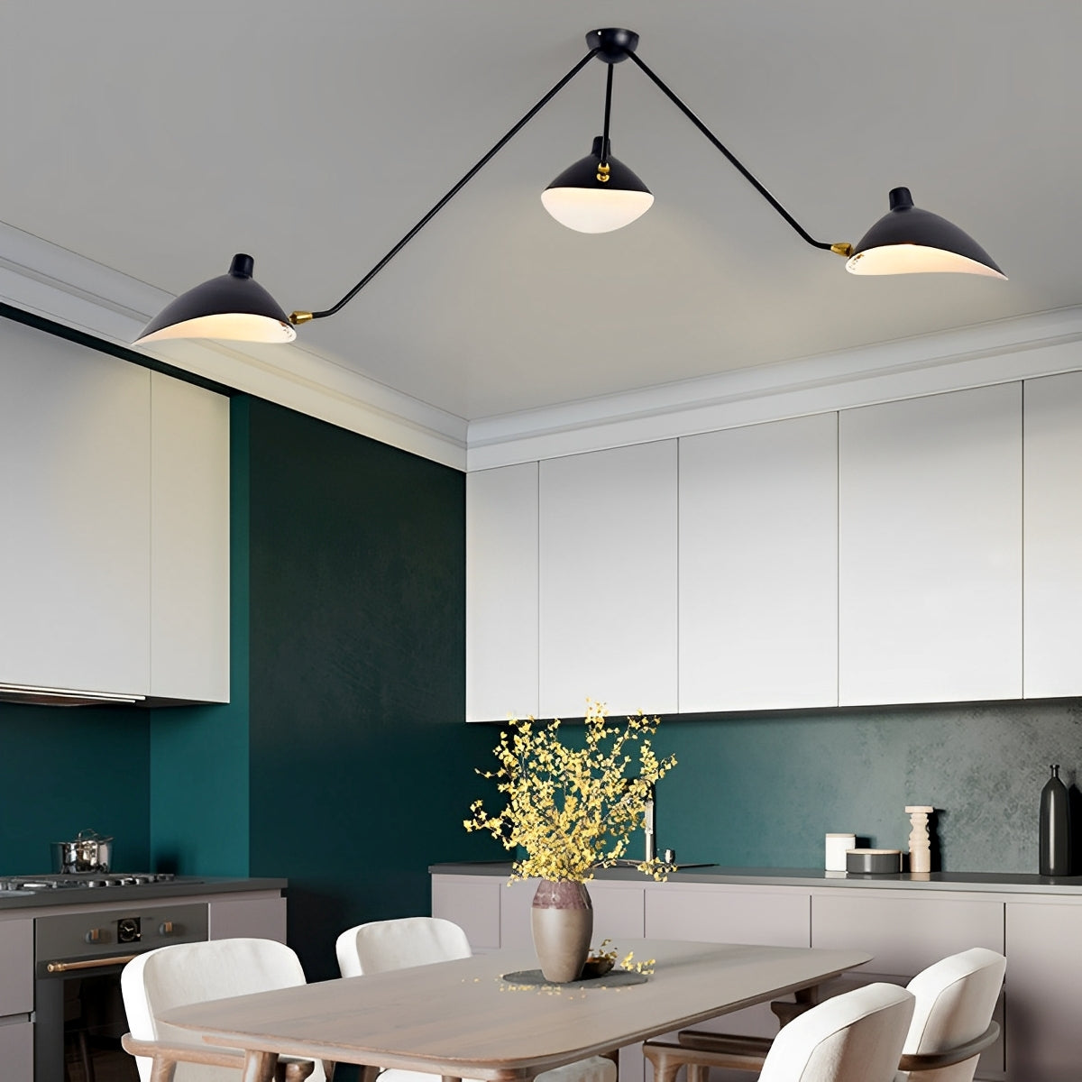 Vilda – Moderne Deckenlampe im Entenschnabelstil