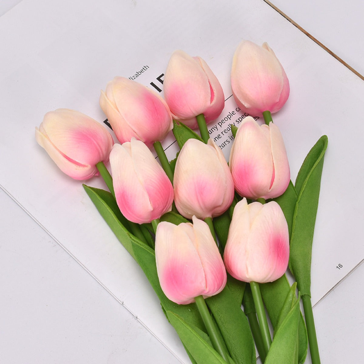Talia – Mini-Tulpen aus PU als künstliche Deko-Blumen