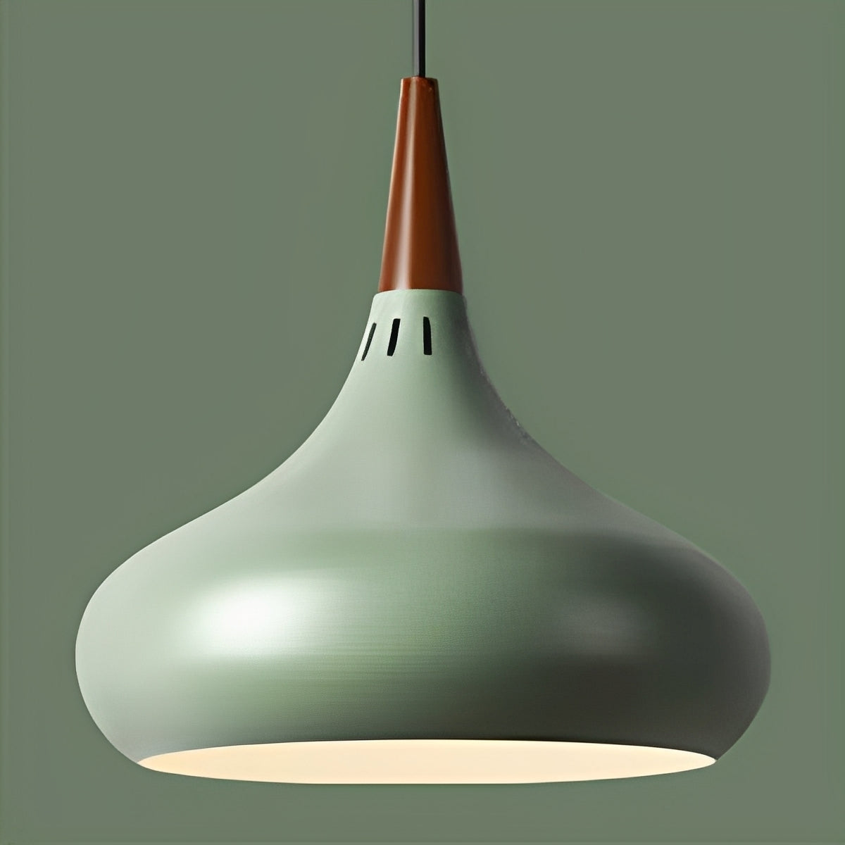 Shaira – Schlichte Holz-LED Hängeleuchte